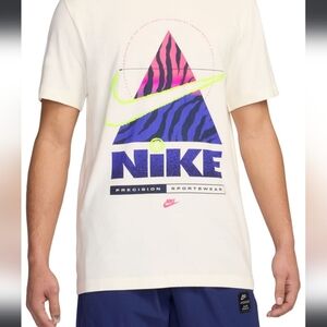 Brand New Nike Men's White Graphic Tee Size Men's L Sku HV9149 133
